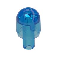 Light Cover 1 x 1 Round with Internal Bar / Bionicle Barraki Eye (Trans-Dark Blue)