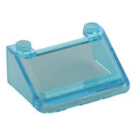 Windscreen 3 x 4 x 1 1/3 Large Glass Surface (Trans-Light Blue)