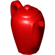 Belville / Scala, Equipment Teapot (Red)