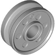 Wheel 18 x 8 with Fake Bolts and Shallow Spokes (Light Bluish Gray)