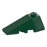 Brick Wedged, Sloped 4 x 2 Triple Left (Dark Green)