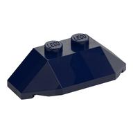Brick Wedged, Sloped 45° 2 x 4 Triple (Dark Blue)