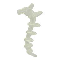 Plant / Creature Body Part, Vine / Tail / Tentacle / Bionicle Spine, Spiky (Glow In Dark Trans)