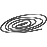 String Cord Medium Thickness 30cm (Black)