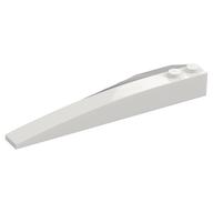 Brick Wedged, Curved 10 x 3 Right (White)