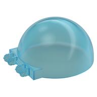 Windscreen 6 x 6 x 3 Canopy Half Sphere with Dual 2 Fingers (Trans-Light Blue)