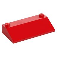 Brick Sloped 33° 3 x 6 No Inner Walls (Red)