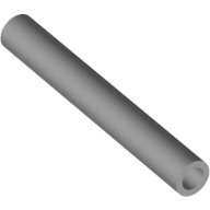 Hose Rigid 3mm D. 3L / 2.4cm (Light Bluish Gray)