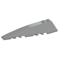 Brick Wedged, Curved 10 x 3 Left (Light Bluish Gray)