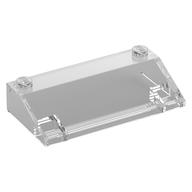 Brick Sloped 33° 3 x 6 No Inner Walls (Trans-Clear)