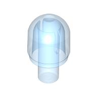 Light Cover 1 x 1 Round with Internal Bar / Bionicle Barraki Eye (Trans-Medium Blue)