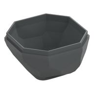 Rock Boulder 4 x 4, Bottom (Dark Bluish Gray)