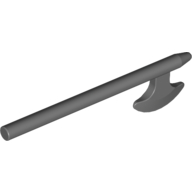 Weapon Halberd / Axe (Dark Bluish Gray)