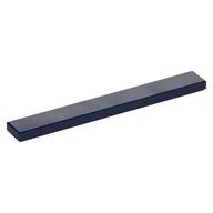 Tile 1 x 8 with Groove (Dark Blue)