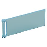 Flag 7 x 3 with Rod (Trans-Light Blue)