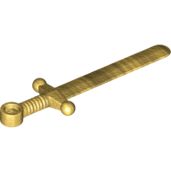 Weapon Sword / Greatsword Round (Chrome Gold)
