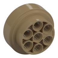 Wheel 31 x 15 Technic, 7 Pin Holes (Dark Tan)