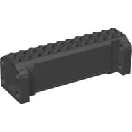 Crane Section 4 x 12 x 3 with 8 Pin Holes (Black)