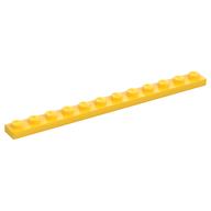 Plate 1 x 12 (Yellow)