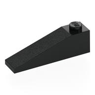 Brick Sloped 18° 4 x 1 (Black)