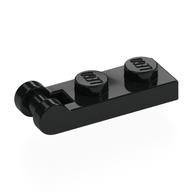 Plate Special 1 x 2 with Handle on End [Closed Ends] (Black)