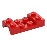 Wheel Arch, Mudguard 2 x 4 Studded with Hole (Red)