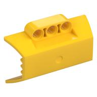 Technic Engine Block Half / Side Intake Panel (Yellow)