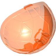 Large Figure Weapon, Tridax Pod Half (Trans-Neon Orange)