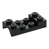 Wheel Arch, Mudguard 2 x 4 Studded with Hole (Black)