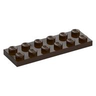 Plate 2 x 6 (Dark Brown)