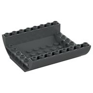 Brick Curved Inverted 8 x 8 x 2 Double (Dark Bluish Gray)