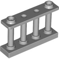 Fence Spindled 1 x 4 x 2 [2 Top Studs] (Light Bluish Gray)