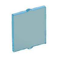 Glass for Window 1 x 2 x 2 Flat (Trans-Light Blue)