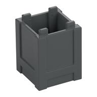 Container Box 2 x 2 x 2 - Top Opening (Dark Bluish Gray)