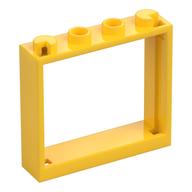 Window 1 x 4 x 3 without Shutter Tabs (Yellow)