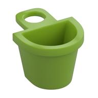 Minifig Neckwear Basket [D Style] (Lime)