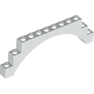 Brick Arch 1 x 12 x 3 (White)