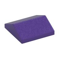 Brick Sloped 33° 2 x 2 Double (Dark Purple)