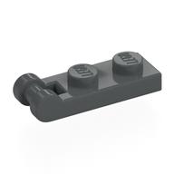 Plate Special 1 x 2 with Handle on End [Closed Ends] (Dark Bluish Gray)