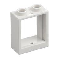 Window 1 x 2 x 2 Flat Front (White)