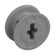 String Reel 2 x 1 x 2 Drum with Axle Hole (Light Bluish Gray)