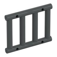 Bar 1 x 4 x 3 [End Tabs] (Dark Bluish Gray)