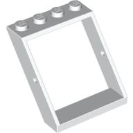 Window 4 x 4 x 3 Roof (White)