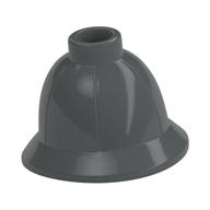 Hat / Pith Helmet (Dark Bluish Gray)