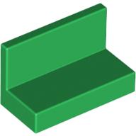 Panel 1 x 2 x 1 [Square Corners] (Green)