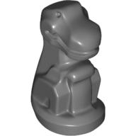 Animal, Dinosaur, Tyrannosaurus Rex Baby (Dark Bluish Gray)