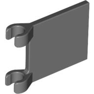Flag 2 x 2 Square [Thin Clips] (Dark Bluish Gray)