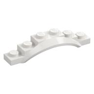 Wheel Arch, Mudguard, 1 1/2 x 6 x 1 [Arch Extended] (White)