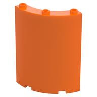 Panel 4 x 4 x 6 Quarter Cylinder (Orange)