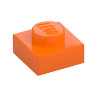 Plate 1 x 1 (Orange)